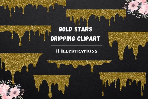 Download Dripping Gold Clipart, Gold Glitter Drop - Gold clipart Collection