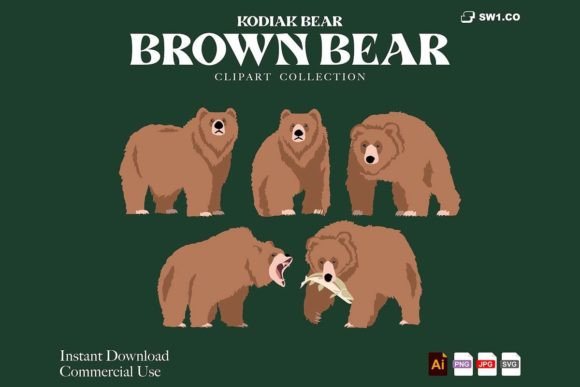 Download Brown Bear Clipart - Brown bear clipart Collection