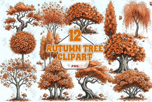 Download Autumn Tree Clipart PNG - Tree clipart Collection